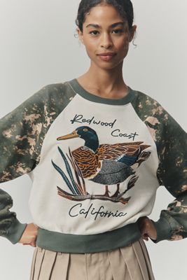 The Niki Bubble Sweatshirt by Pilcro