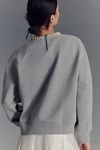 Thumbnail View 3: Grey Lab Pearl-Neck Sweatshirt