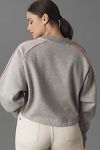 Thumbnail View 6: Maeve Paneled Warm-Up Sweatshirt