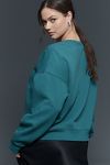 Thumbnail View 6: Maeve Martini Icon Long-Sleeve Crew-Neck Pullover Sweater