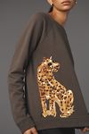 Thumbnail View 4: Sweat-shirt graphique guépard LouLou Avenue