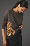 Thumbnail View 1: Sweat-shirt graphique guépard LouLou Avenue