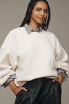 Thumbnail View 5: Pilcro Slouchy Crew-Neck Sweatshirt