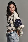 Thumbnail View 1: Pilcro Star Patch Oversized Sweatshirt