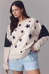 Thumbnail View 8: Pilcro Star Patch Oversized Sweatshirt