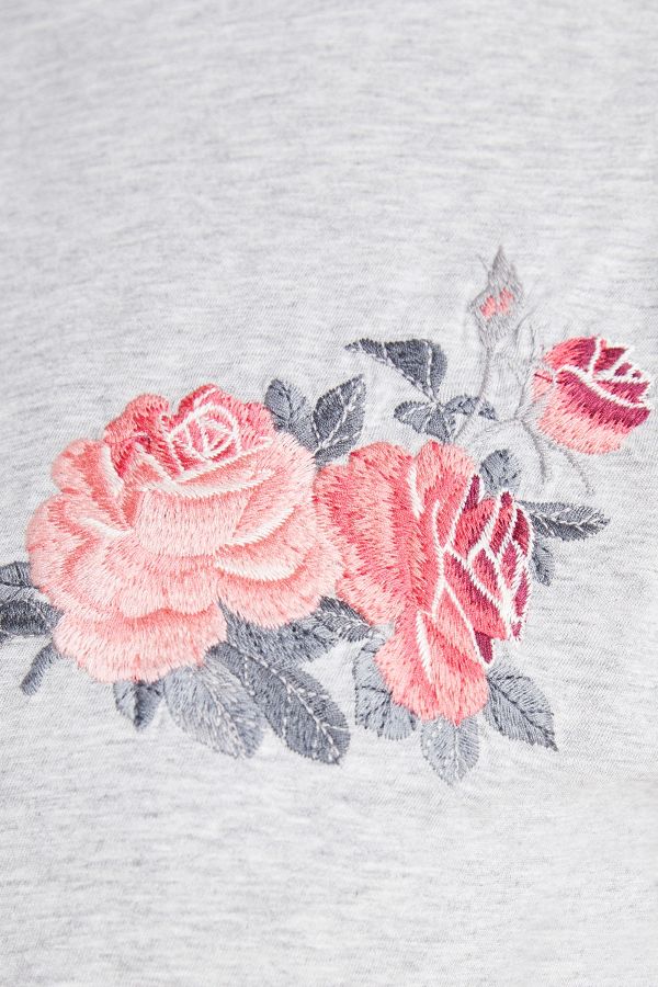 Rosie Embroidered Tee | Anthropologie