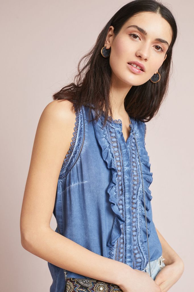 Aimee Striped Button Down