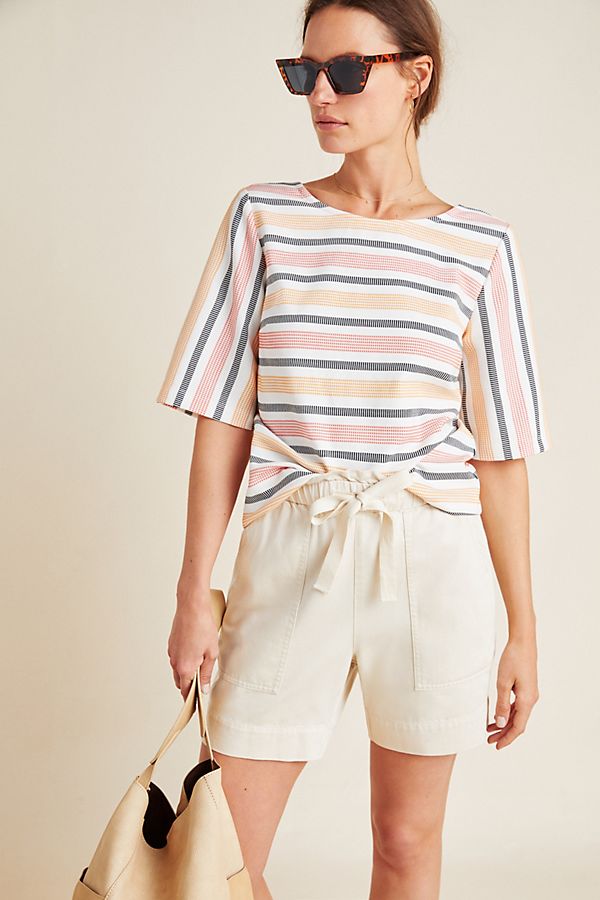 Slide View: 1: Jolene Striped Top