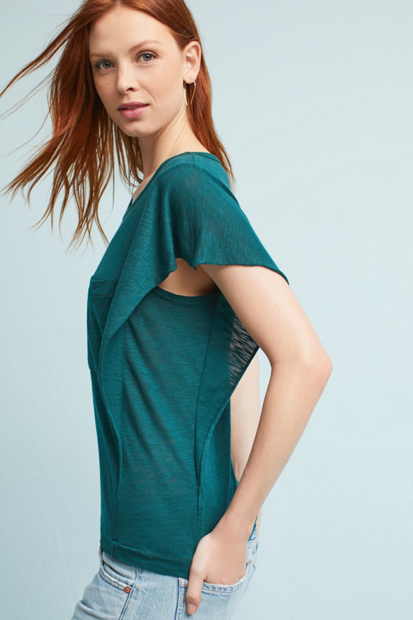 Splendid Pocket Tee | Anthropologie