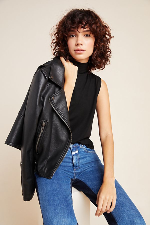 Slide View: 1: Bethel Mock Neck Tank