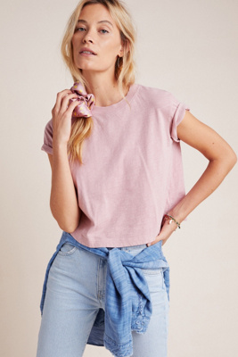 sabel cropped tee