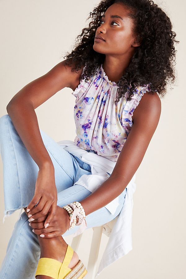 Slide View: 1: Calliope Tie-Dyed Tank