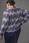 Thumbnail View 7: Dolan Left Coast Mock-Neck Lace Blouse