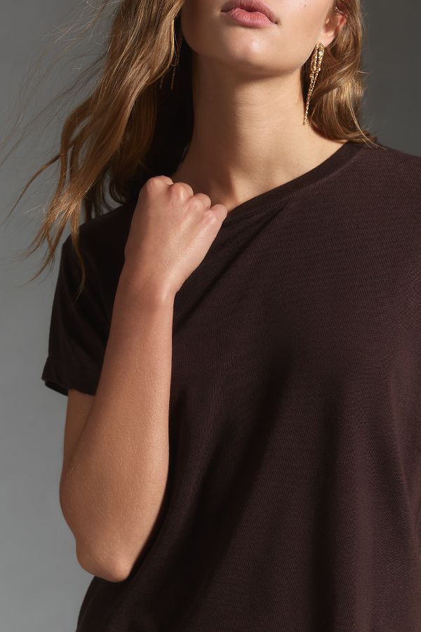 Slide View: 4: AGOLDE Adine Cropped Tee