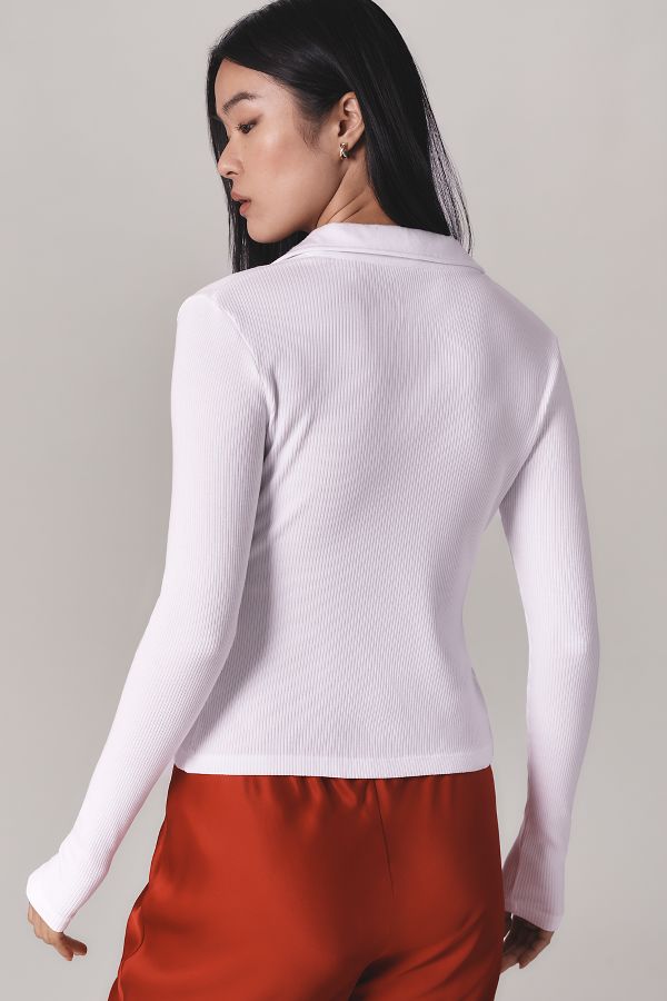 Slide View: 5: Citizens of Humanity Gila Polo Long-Sleeve Top