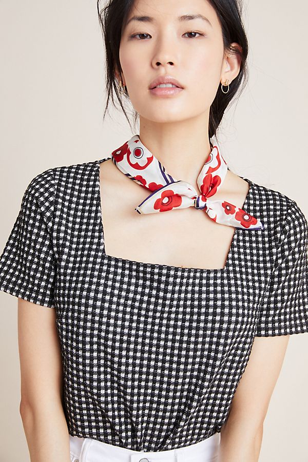 Slide View: 1: Summer Gingham Top