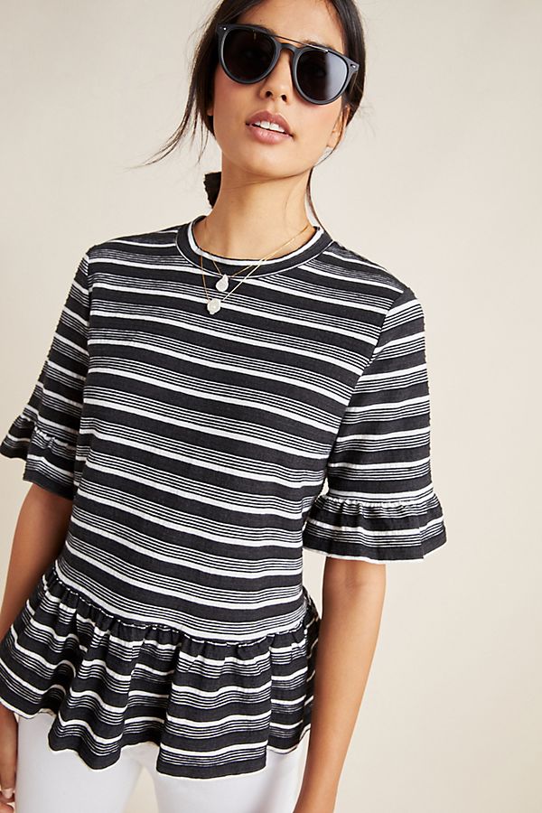 Slide View: 1: Taylor Peplum Top