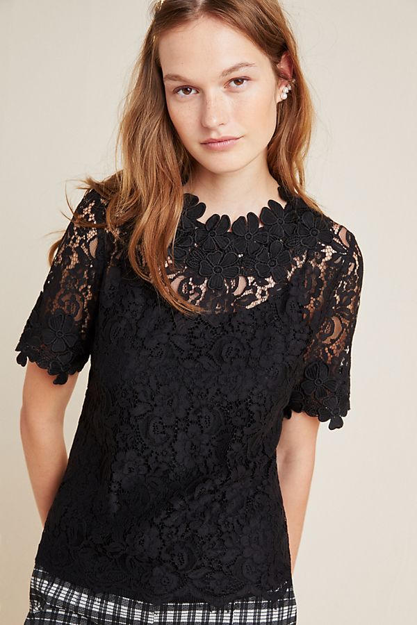 Brittany Lace Top | Anthropologie