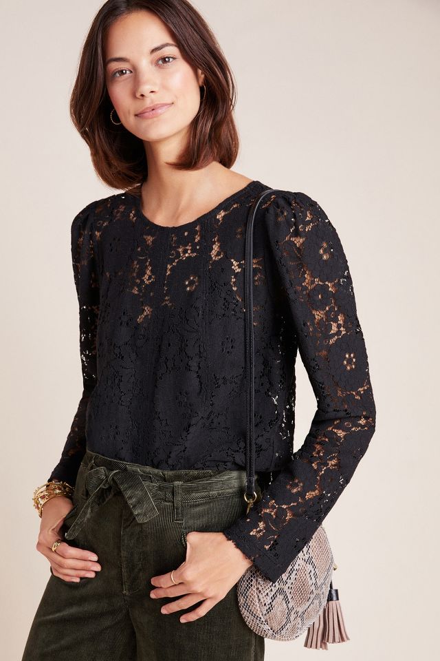 Jerri Lace Top | Anthropologie