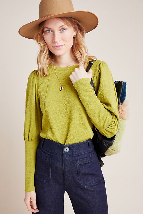 Slide View: 1: Mesa Shirred Top