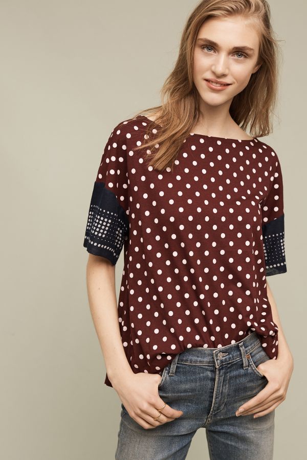 Margot Printed Tee | Anthropologie