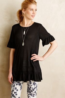 Fluttered Peasant Tunic | Anthropologie