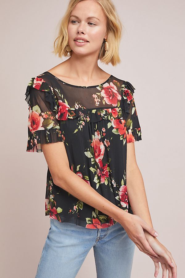 Slide View: 1: Fabiana Floral Top