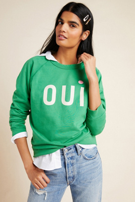 anthropologie sweatshirt