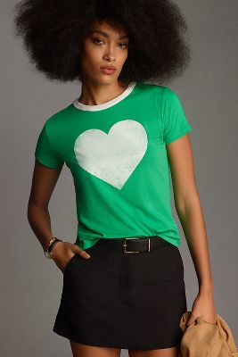 Letluv Heart Ringer Tee