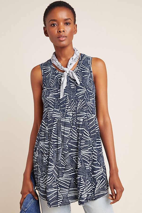 Slide View: 1: Riley Smocked Tunic