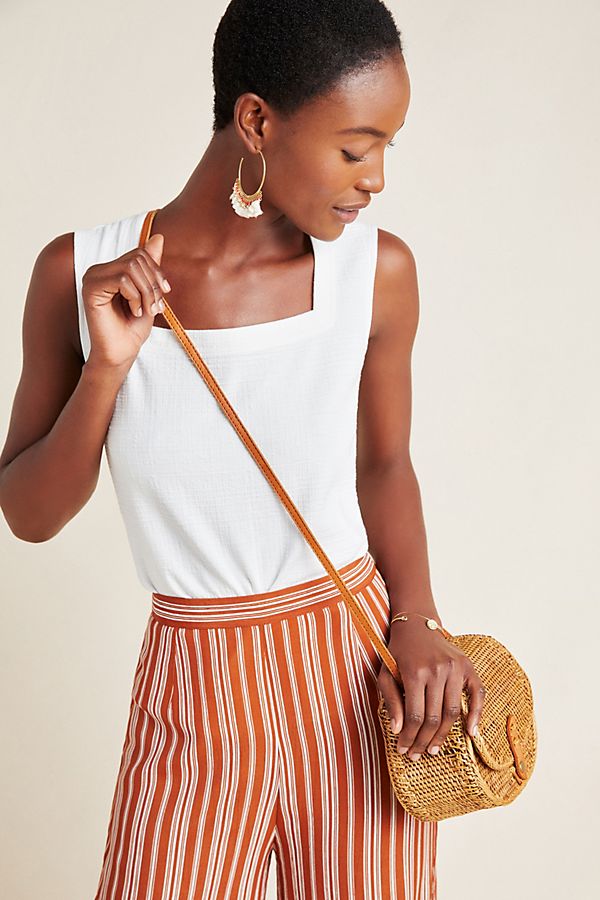 Slide View: 1: Elodie Jacquard Tank