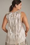 Thumbnail View 6: By Anthropologie Pleated Shine Tank