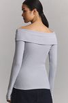 Thumbnail View 2: Pilcro Off-The-Shoulder Long-Sleeve Top