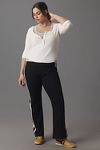 Thumbnail View 7: The Andie Scoop-Neck Ribbed Henley Top by Pilcro: Long-Sleeve Snap Edition