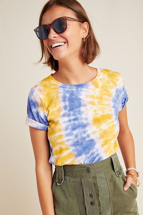 Jeri Tie-Dyed Tee | Anthropologie