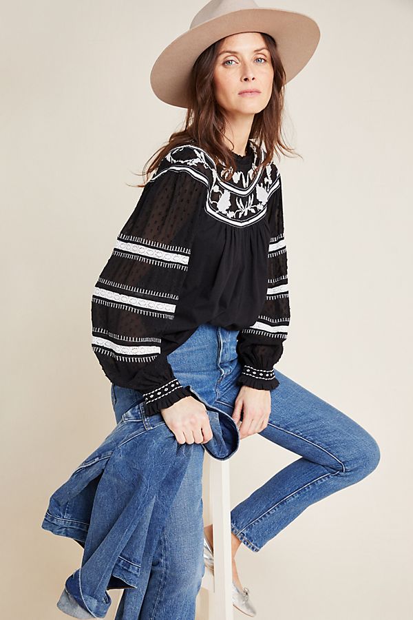 Slide View: 1: Winona Lace Top