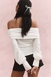 Thumbnail View 3: By Anthropologie Off-The-Shoulder Cozy Top