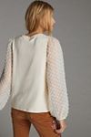 Thumbnail View 4: Maeve Textured-Sleeve Top