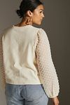 Thumbnail View 7: Maeve Textured-Sleeve Top