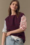 Thumbnail View 2: English Factory Long-Sleeve Contrast Striped Top