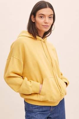 yellow levis hoodie