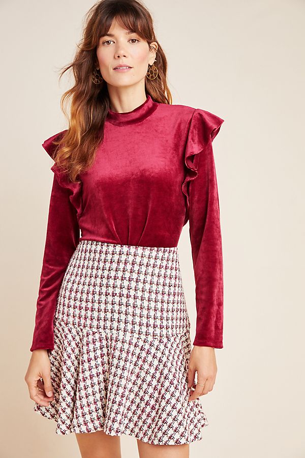 Slide View: 1: Tabitha Ruffled Top