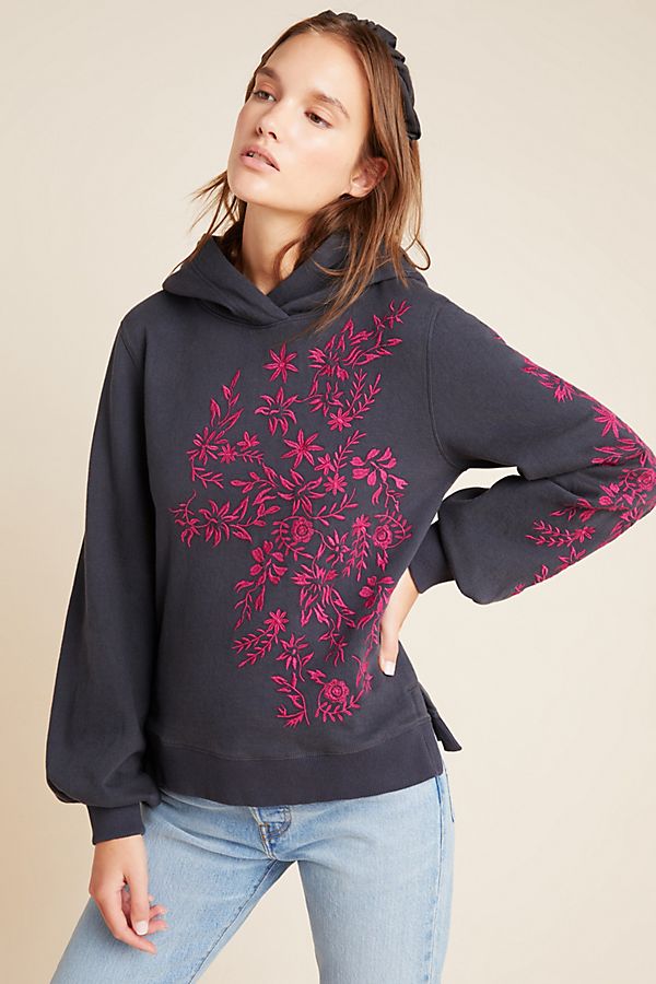 Slide View: 3: Waverly Embroidered Hoodie