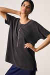 Thumbnail View 5: The Jordyn Perfect Oversized Cotton-Slub Tee by Pilcro