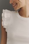 Thumbnail View 3: Maeve Ribbed Ruffle Tank Top