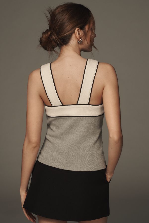 Vista de diapositivas: 2: Camiseta sin Mangas con Escote Halter Maeve