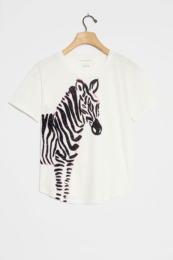 Zebra Graphic Tee | Anthropologie UK