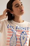 Thumbnail View 4: Von Anthropologie Les Fruits de Mer Grafisches Baby T-Shirt