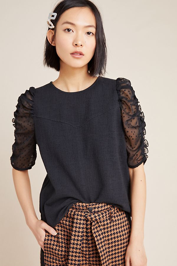 Slide View: 1: Holland Ruched Top