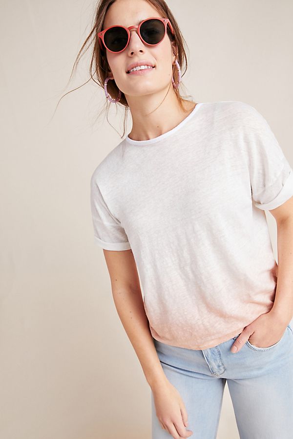 Slide View: 1: Dip-Dyed Tee